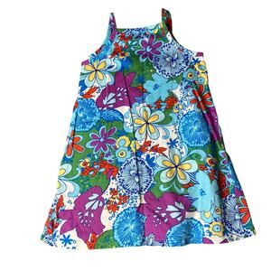 Hanna Andersson Floral Summer Dress Size 100 US 4 Tank